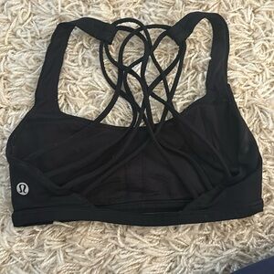 Lululemon Black sports Bra